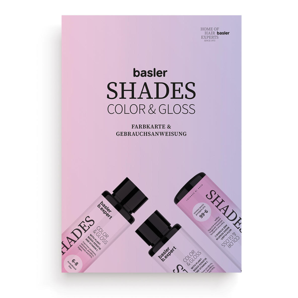 Basler SHADES Color & Gloss kleurenkaart  - 1