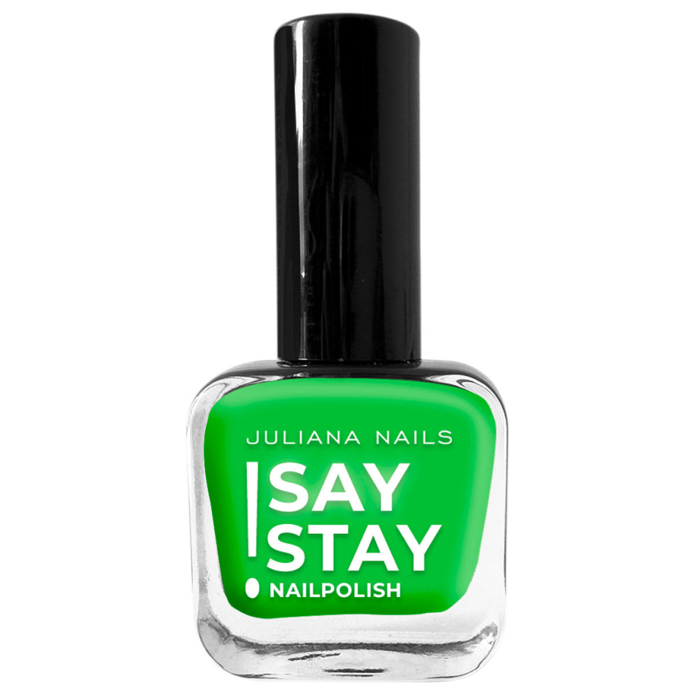 Juliana Nails Say Stay! Nail Polish Neon Hashtag Green 10 ml - 1