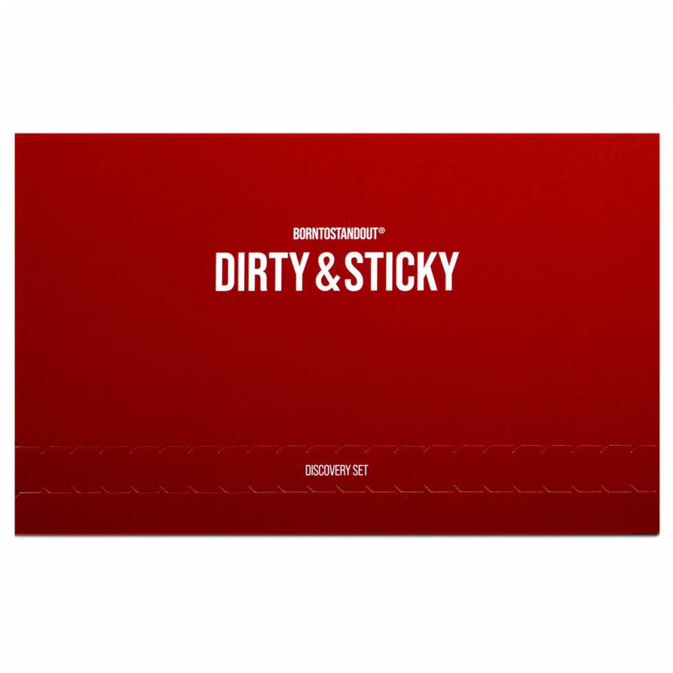 BORNTOSTANDOUT Dirty & Sticky Discovery Set 8 x 2 ml - 1