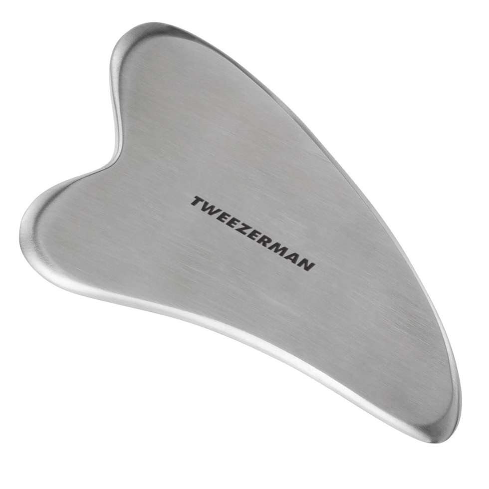 TWEEZERMAN Stainless steel Gua Sha Silver - 1