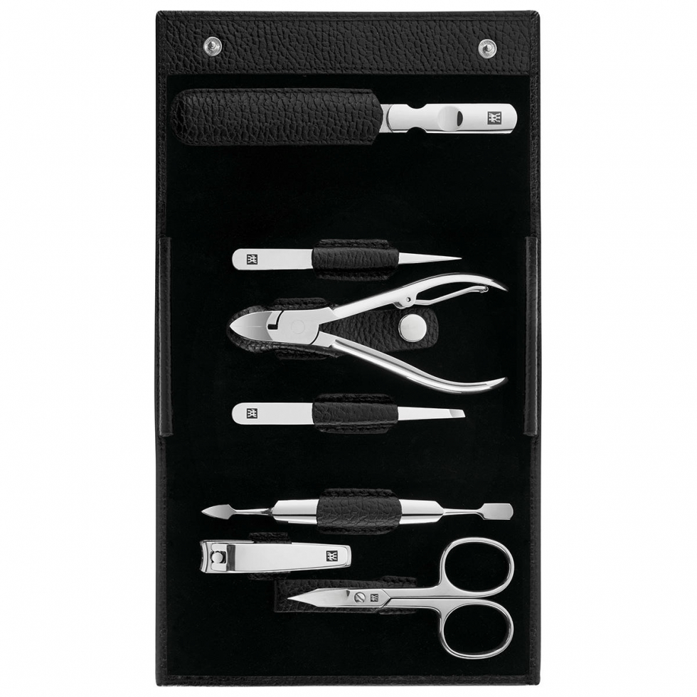 ZWILLING Estuche de manicura clásico 7 piezas en negro  - 1