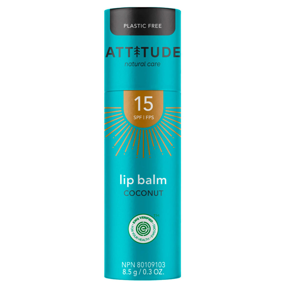 Attitude Sunly Lip Balm Coconut SPF 15 8,5 g - 1