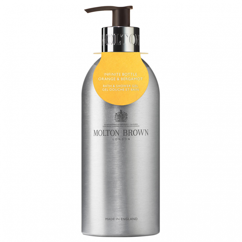 MOLTON BROWN Orange & Bergamot Infinite Bottle Gel de bain et de douche 400 ml - 1