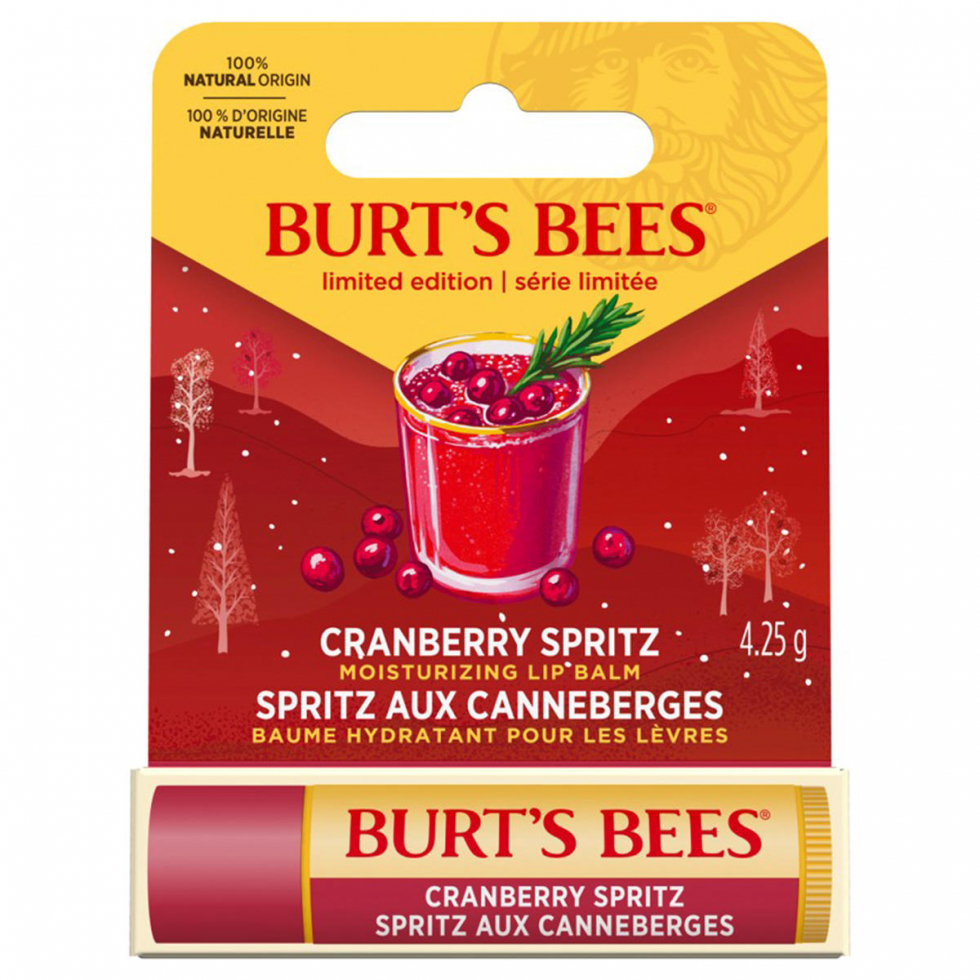 Burt's Bees Lippenbalsam Multipack – 4x 4,25 G Mit Bienenwachs & Vitamin E, 100% Natürliche Feuchtigkeit, Geschenkset