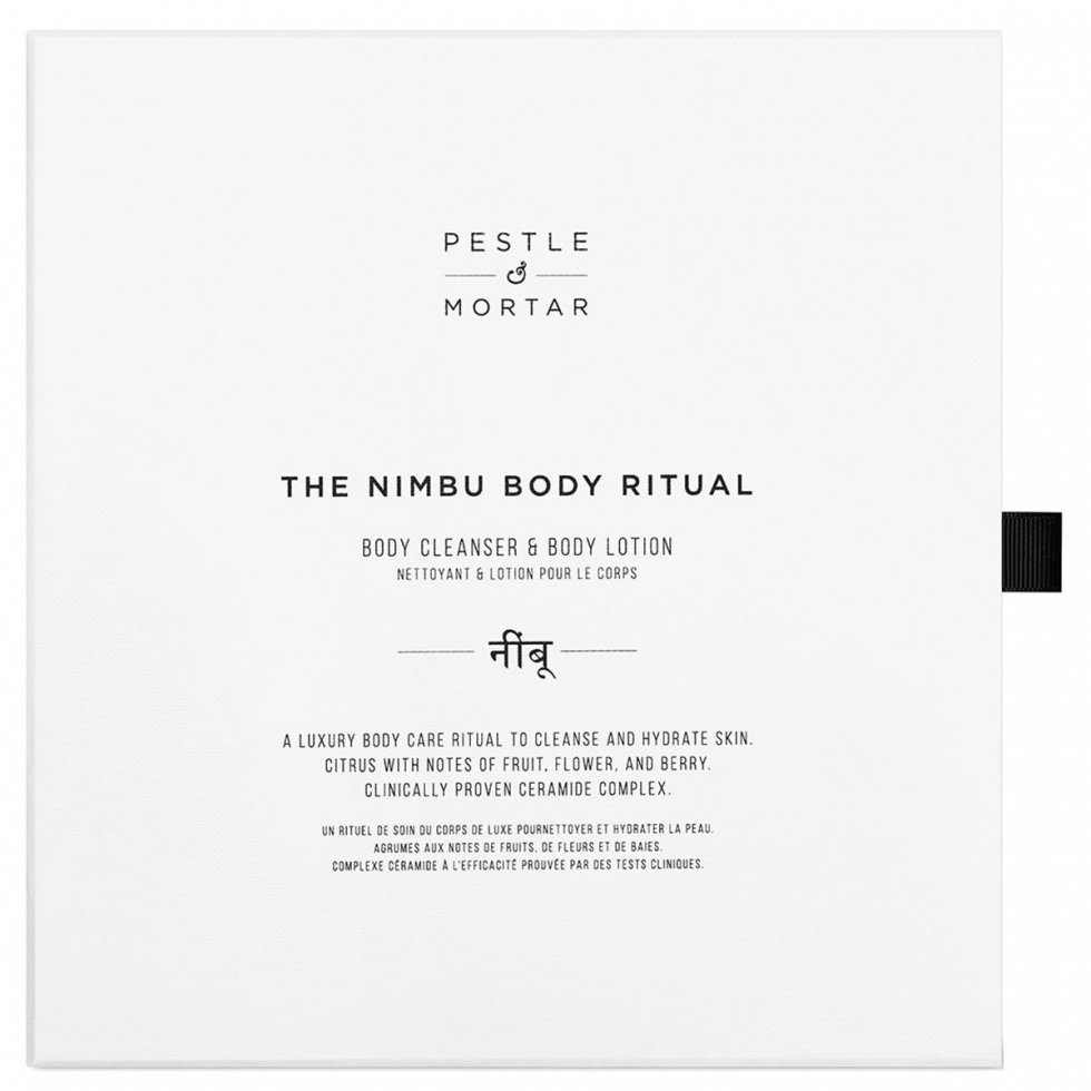 Pestle & Mortar Nimbu Set de rituel pour le corps 2 x 250 ml - 1
