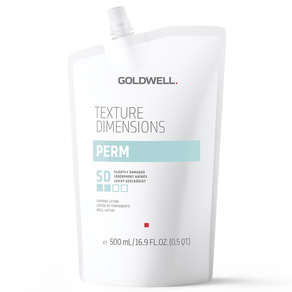 Goldwell Texture Dimensions PERM SD - Slightly Damaged leicht strapaziertes Haar 500 ml - 1