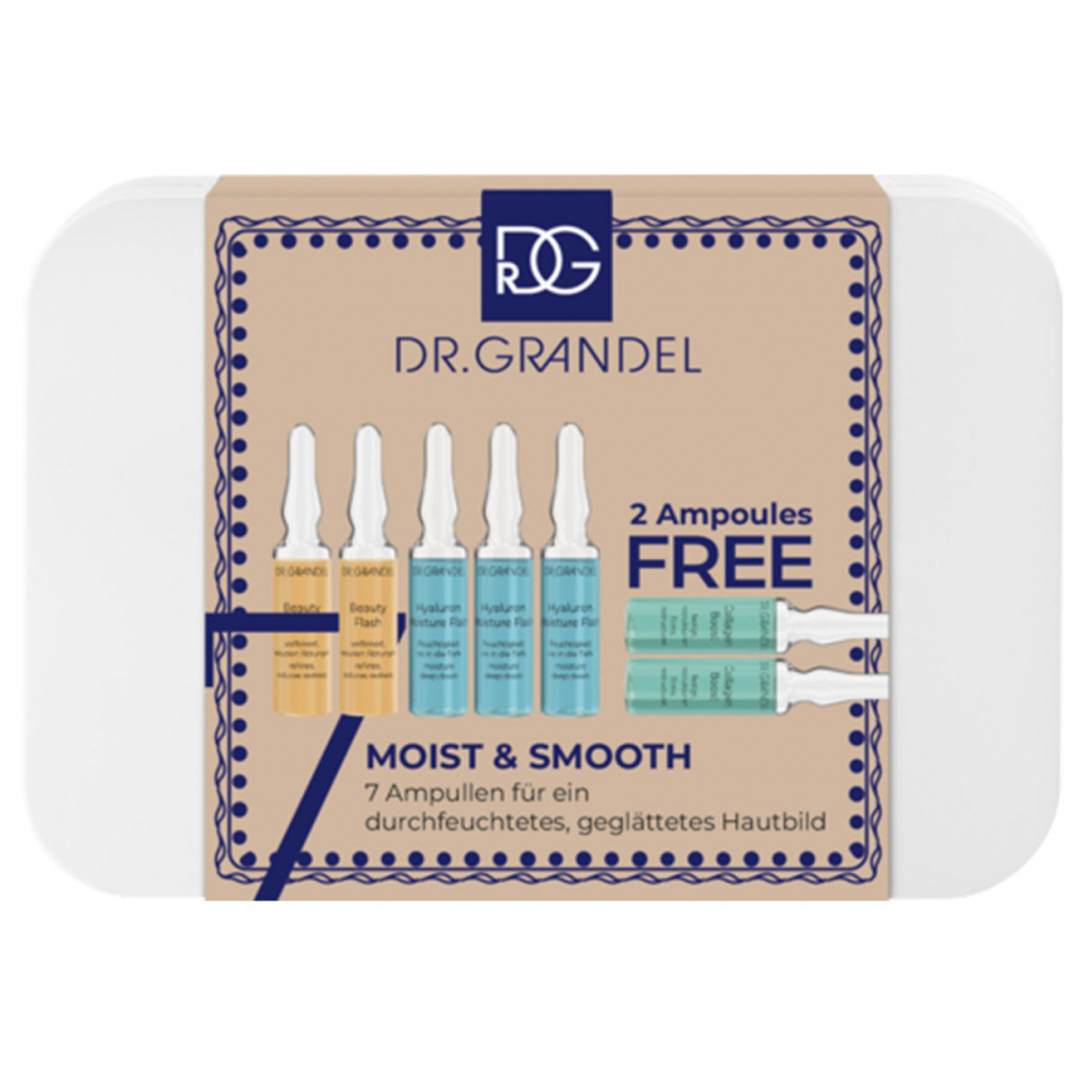 DR. GRANDEL Vochtig & Zacht ampullendoosje 7 x 3 ml - 1