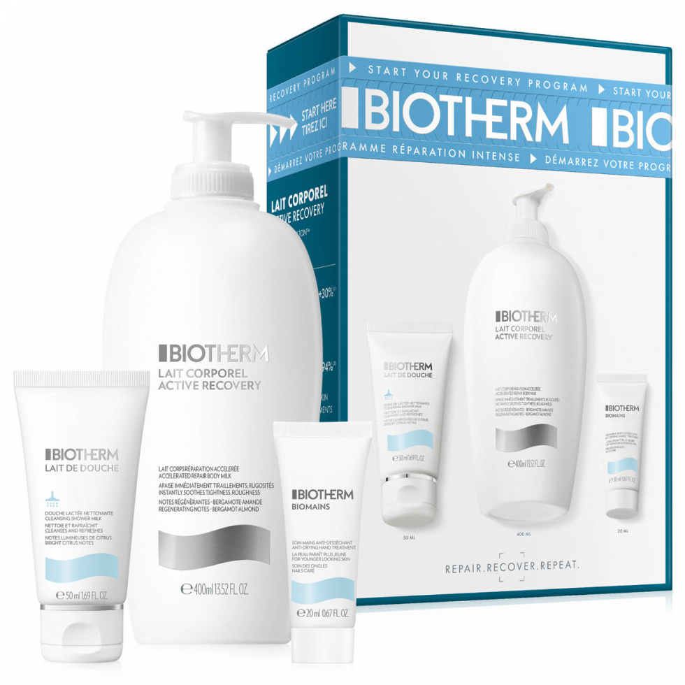 Biotherm Lait Corporel Intense Routine Set  - 1
