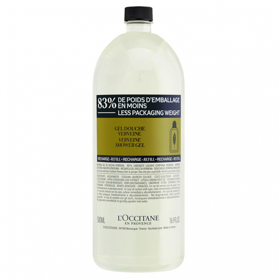 L'Occitane Verbene Recambio de gel de ducha 500 ml - 1