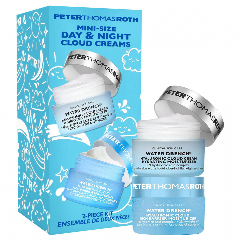 PETER THOMAS ROTH Waterdrench Mini Day & Night Cloud Creams  - 1