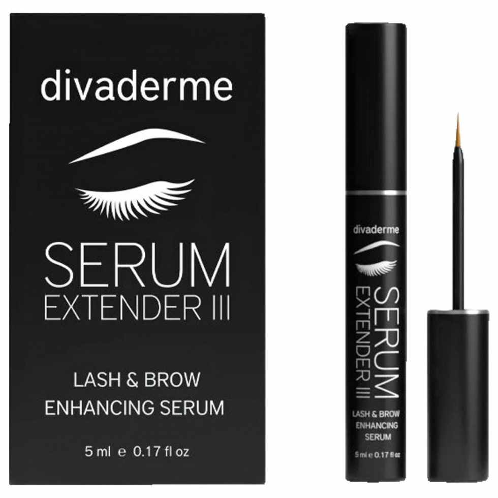 Divaderme Serum Extender III Lash & Brow Enhancing Serum 5 ml - 1