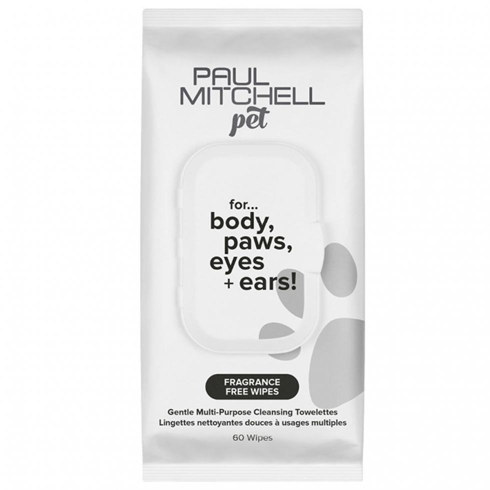 Paul Mitchell Pet Fragrance Free Wipes 60 Stück pro Packung - 1