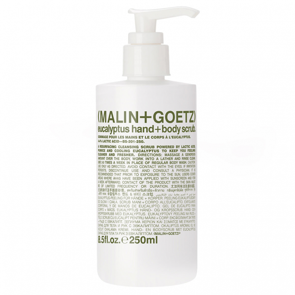 MALIN+GOETZ Eucalyptus Hand + Body Scrub 250 ml - 1