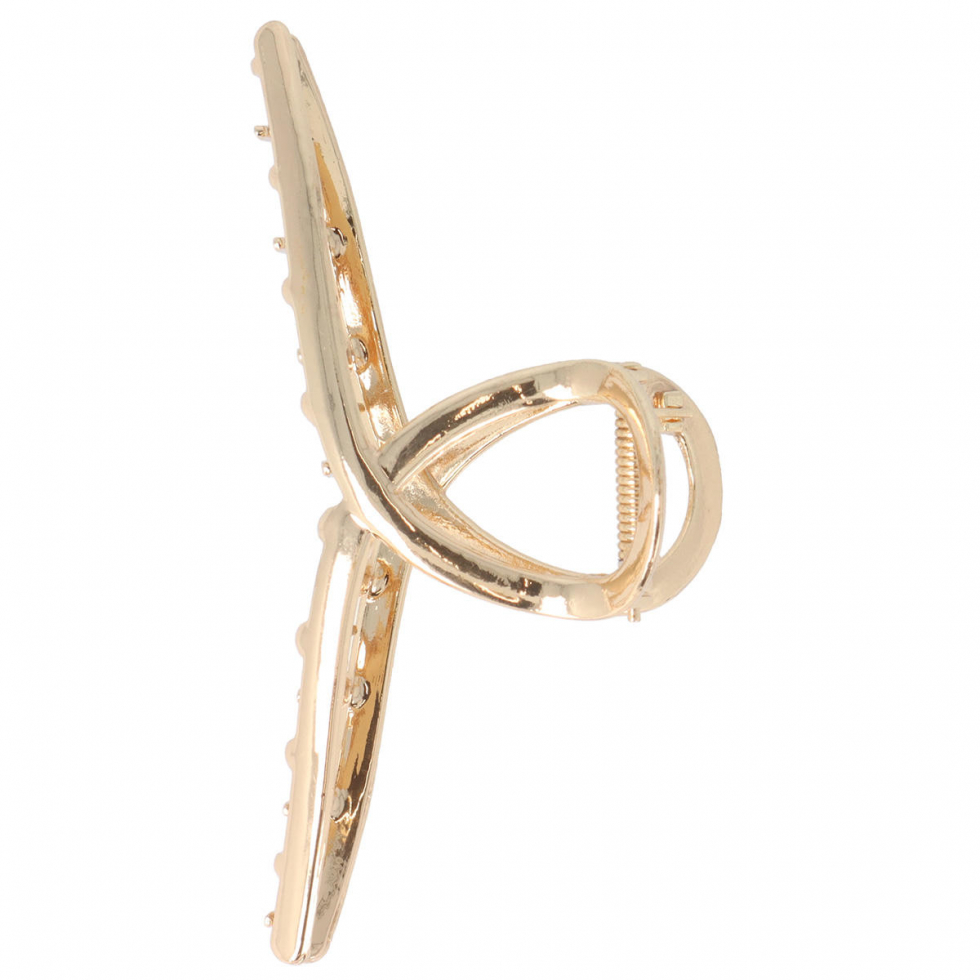 Solida Barrette à cheveux dorée  - 1