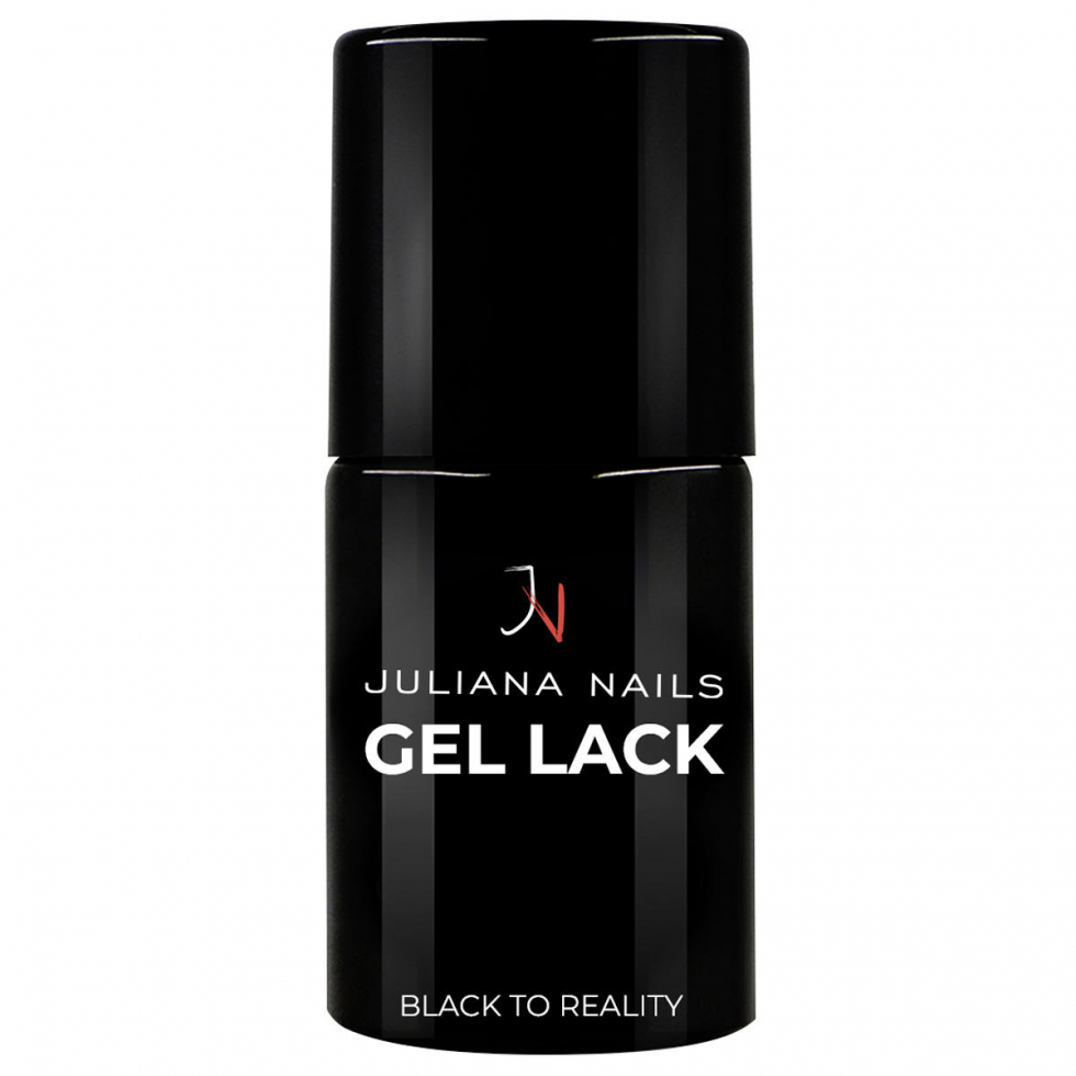 Juliana Nails Gel Lack Black to Reality 6 ml - 1
