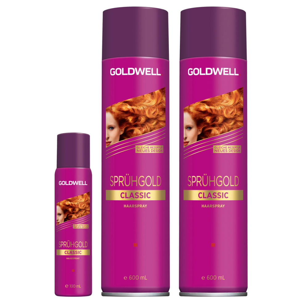 Goldwell Sprühgold Classic Duo + Handtaschen-Haarspray  - 1