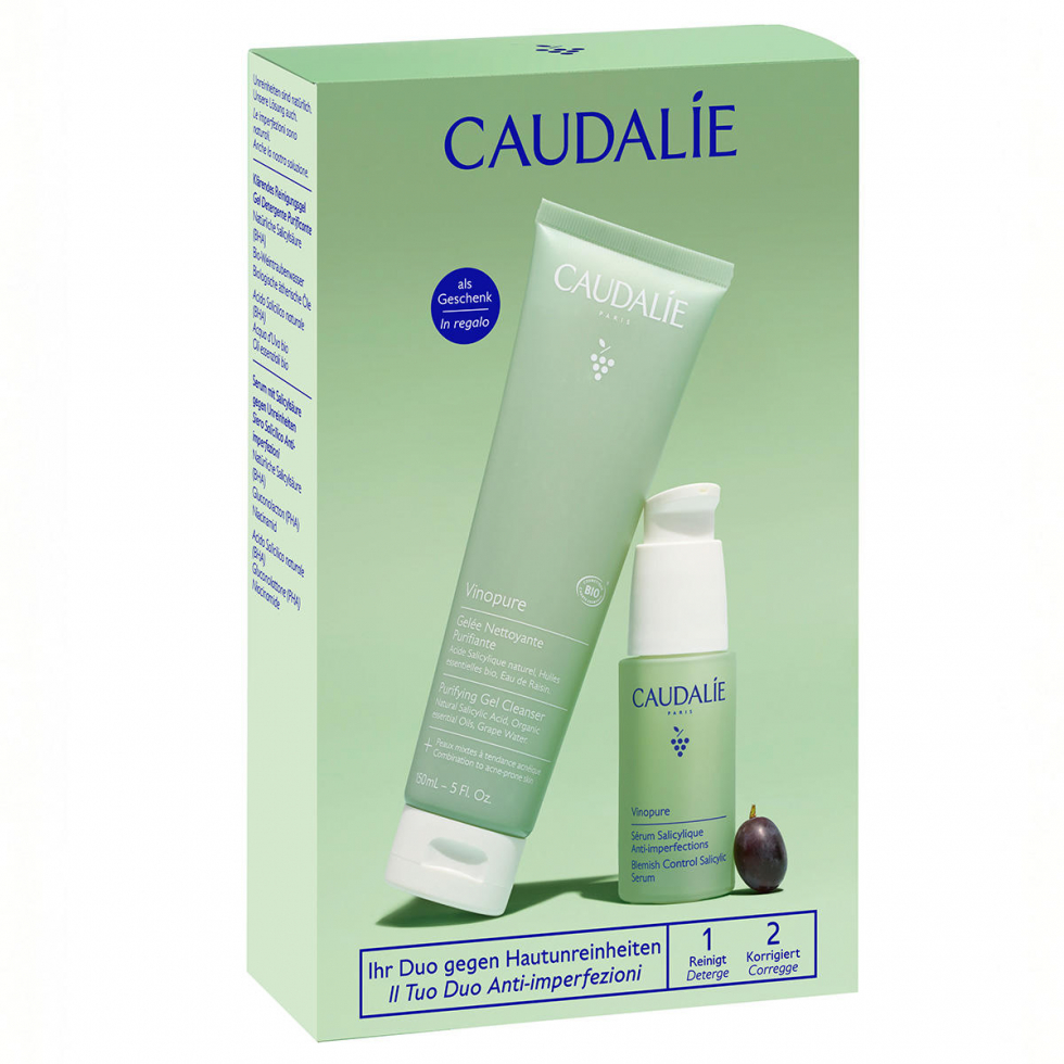 CAUDALIE Vinopure Vinopure Set Serum & Reinigingsgel  - 1