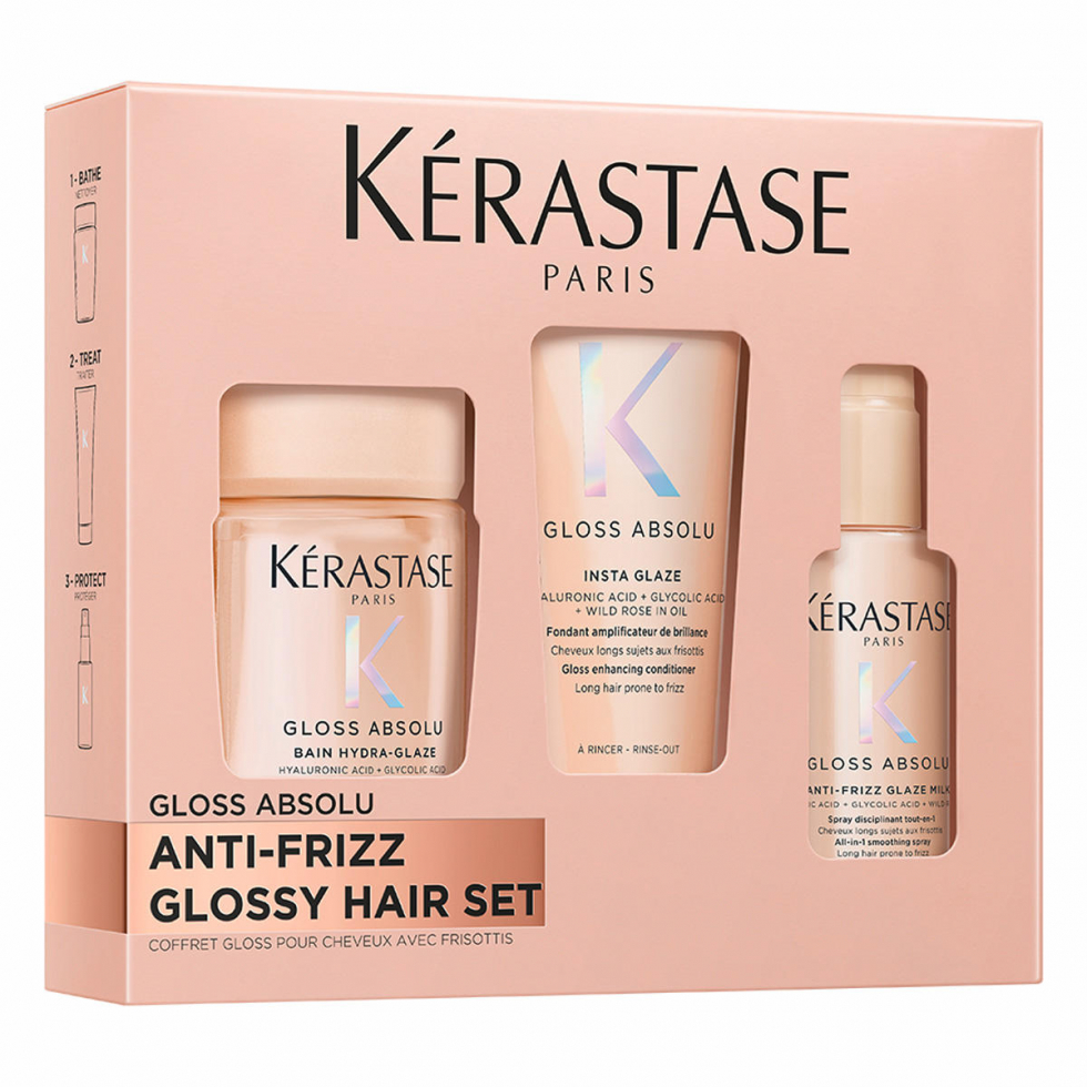 Kérastase Gloss Absolu Anti-Frizz Glossy Hair Set  - 1