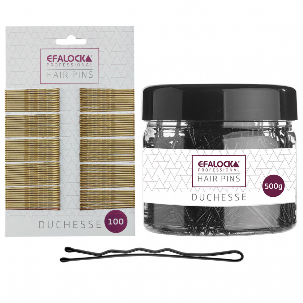 Efalock Pinces à cheveux 5 cm  - 1