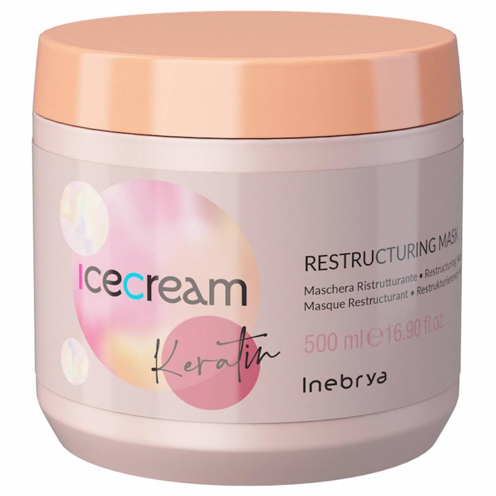 Inebrya Ice Cream Keratin Restructuring Mask  - 1