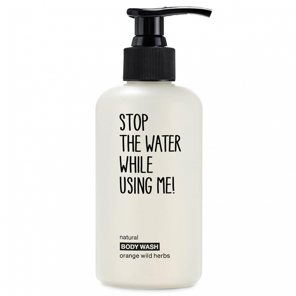 STOP THE WATER WHILE USING ME! Natural Body Wash Orange Wild Herbs  - 1