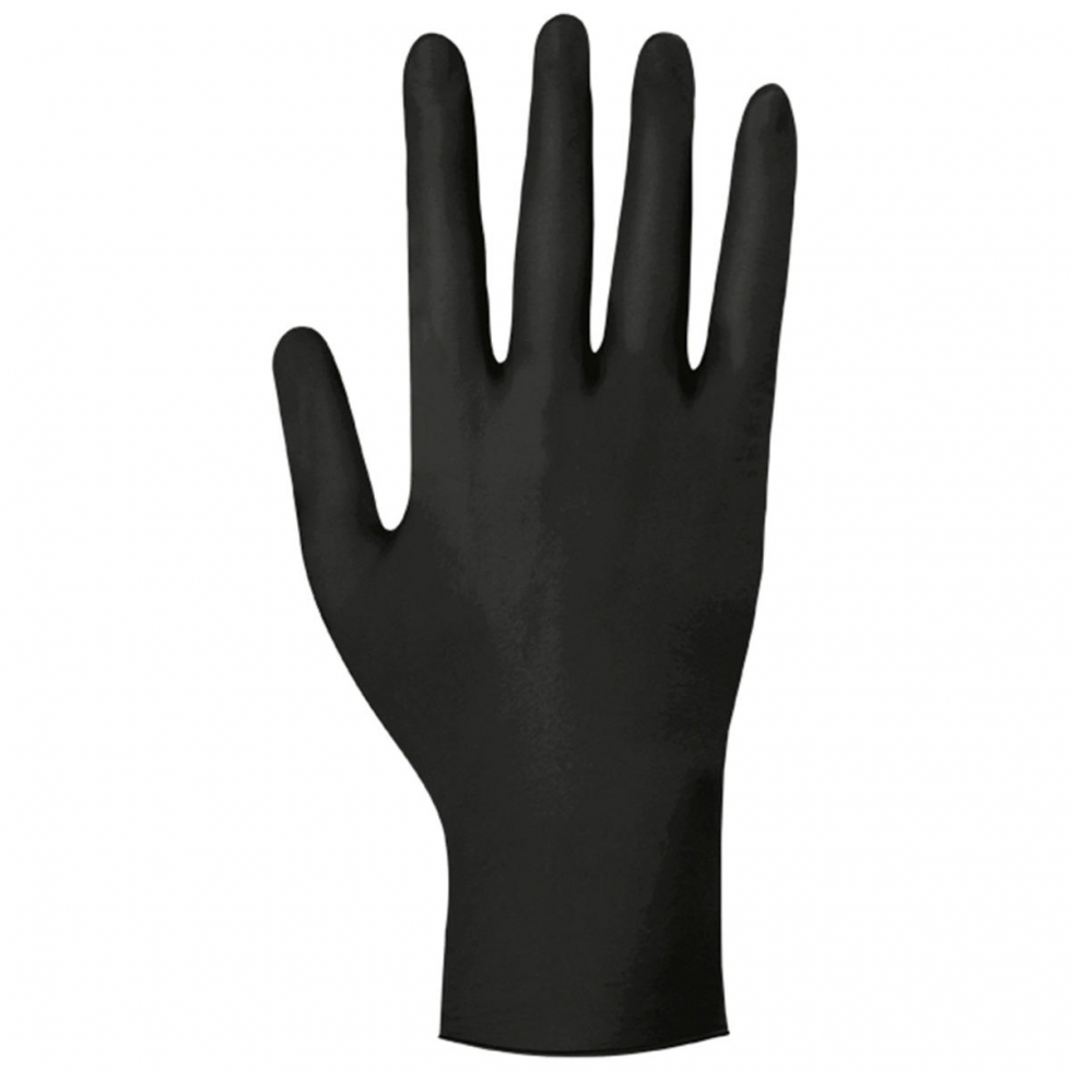 Meditrade Nitril Handschuhe black  - 1