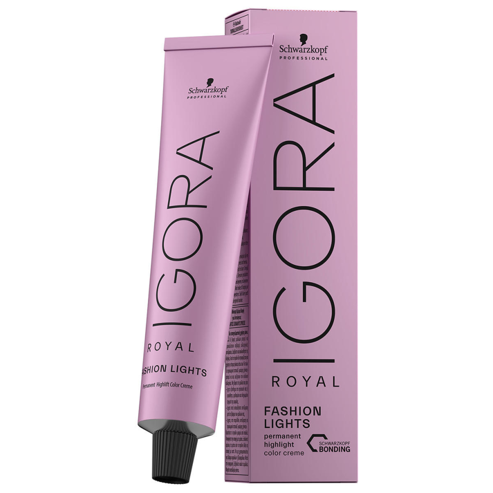 Schwarzkopf Professional IGORA ROYAL FASHION LIGHTS Permanent Highlight Color Creme  - 1