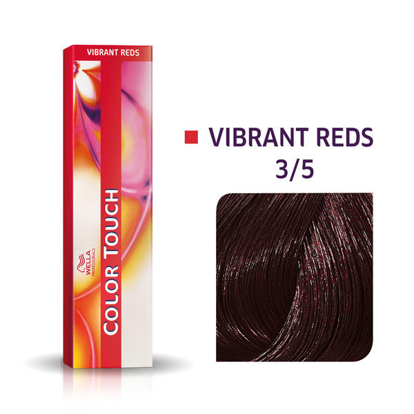 Wella Color Touch Vibrant Reds 3/5 Dunkelbraun Mahagoni - 1