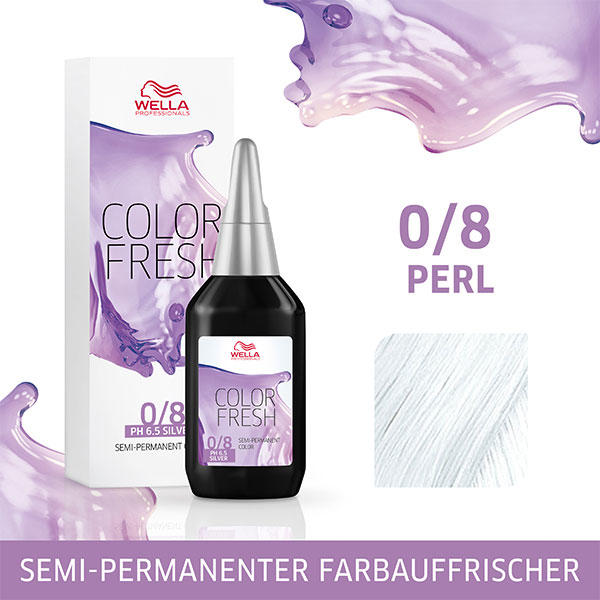 Wella Color Fresh pH 6.5 - Silver 0/8 Perl, 75 ml - 1