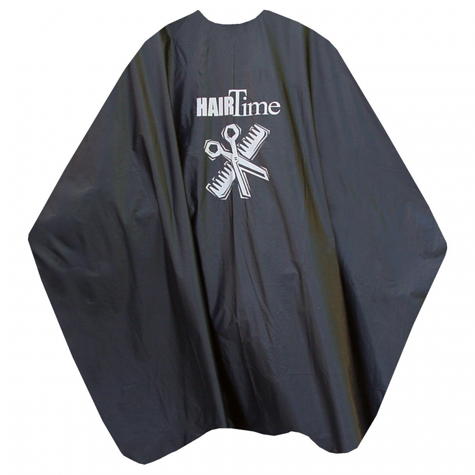Trend Design Hairtime cape black Schwarz 140 cm 110 cm - 1
