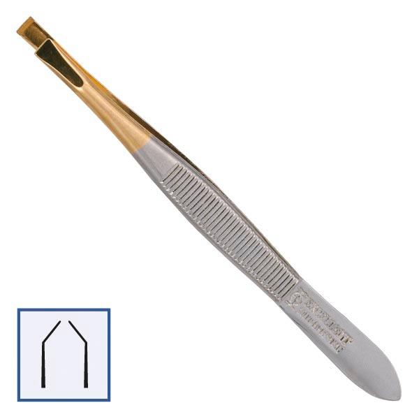 Canal Tweezers with gold tip  - 1