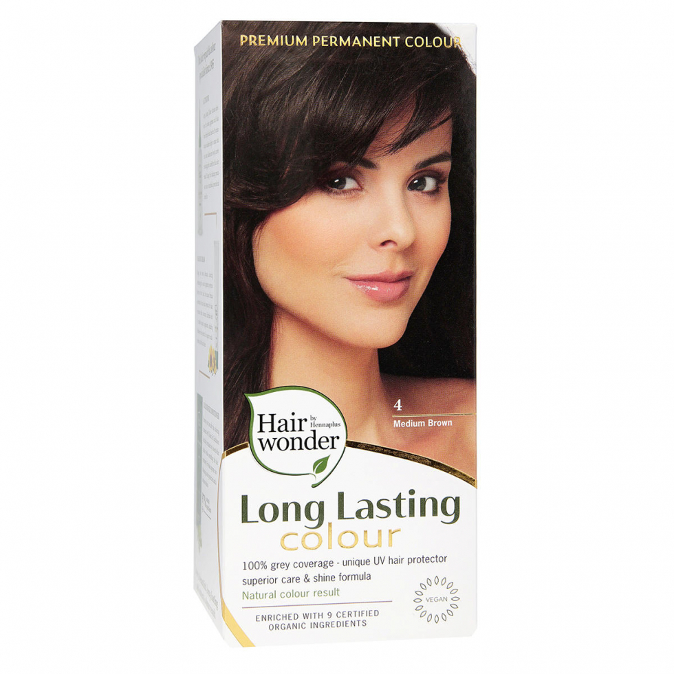 Hennaplus Long Lasting Colour 4.56 Auburn - Haarverf