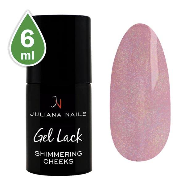 Juliana Nails Gel Lack Shimmer Cheeks 6 ml - 1