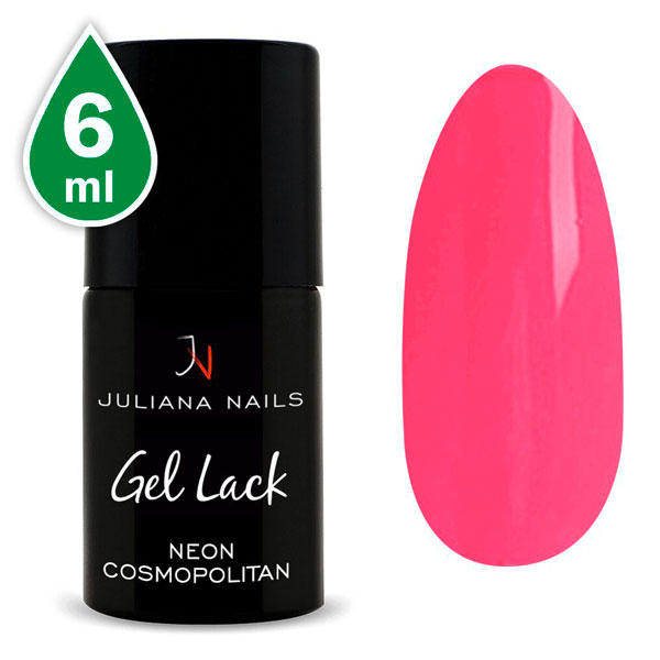Juliana Nails Gel Lack Neon Cosmopolitan, bottiglia 6 ml - 1