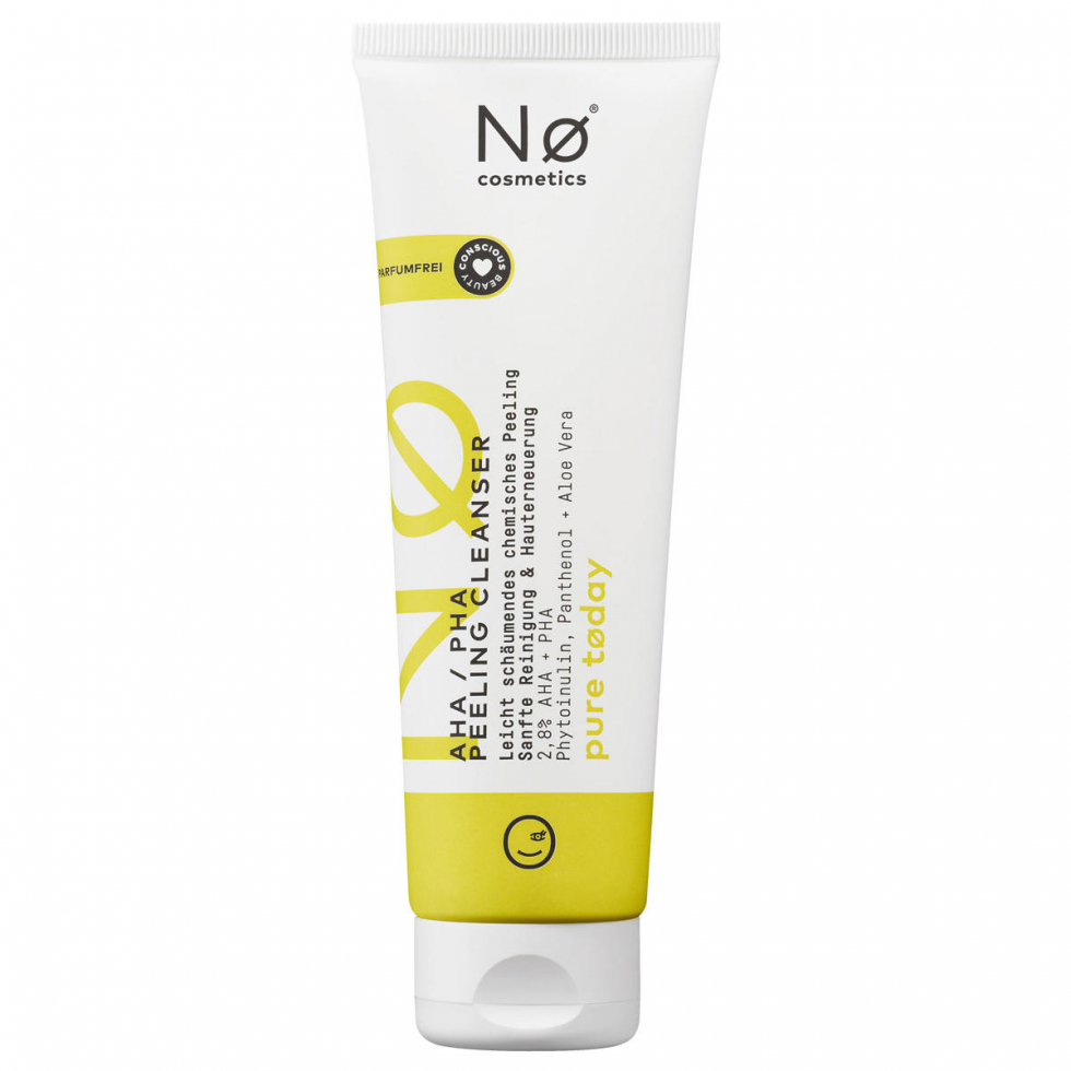 Nø Cosmetics pure tøday AHA/PHA Peeling Cleanser  - 1