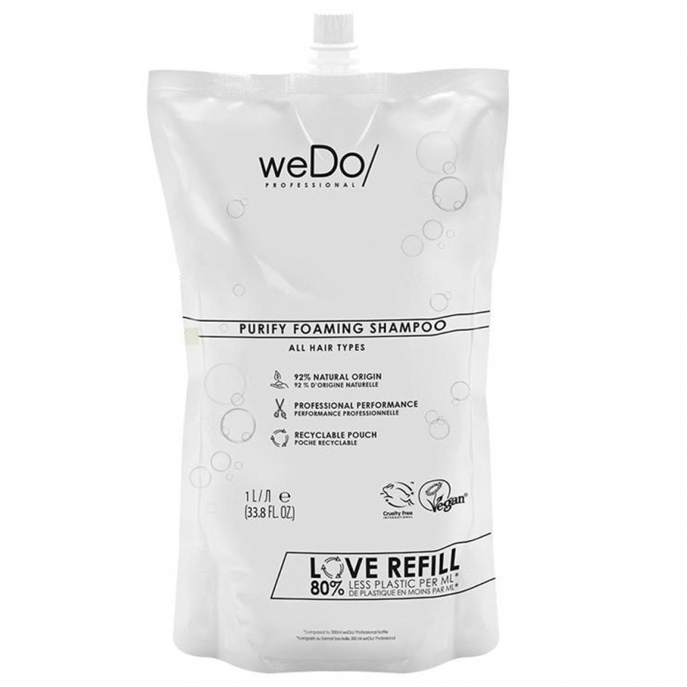 weDo/ Purify Foaming Shampoo Refill 1 Liter - 1