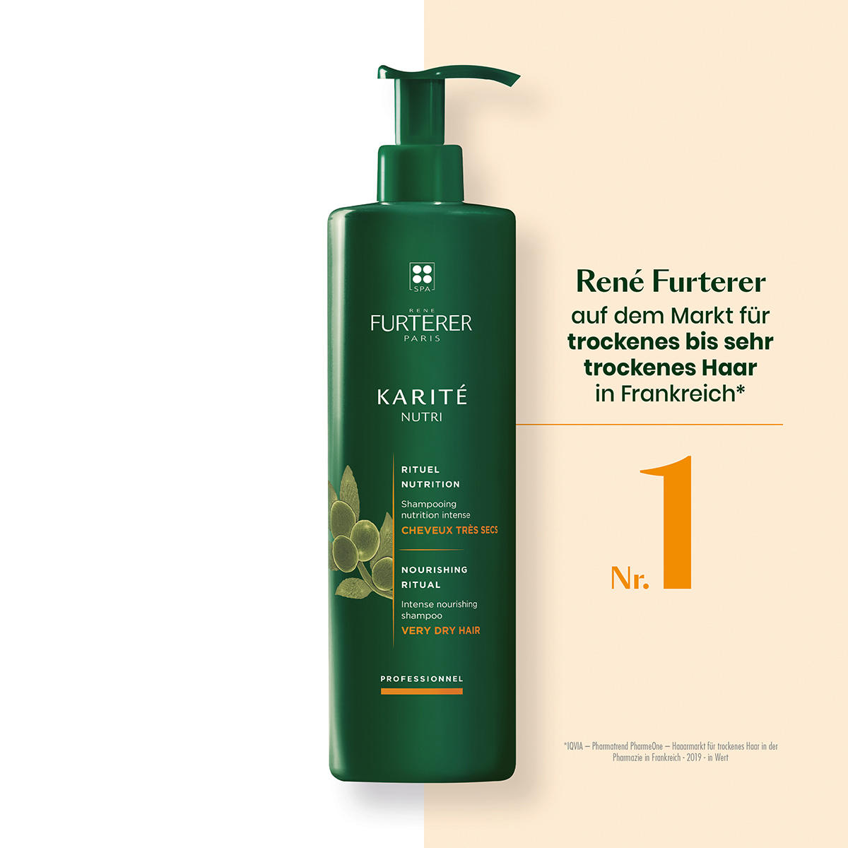 René Furterer Karité Nutri Shampoo nutriente intensivo 600 ml - 10