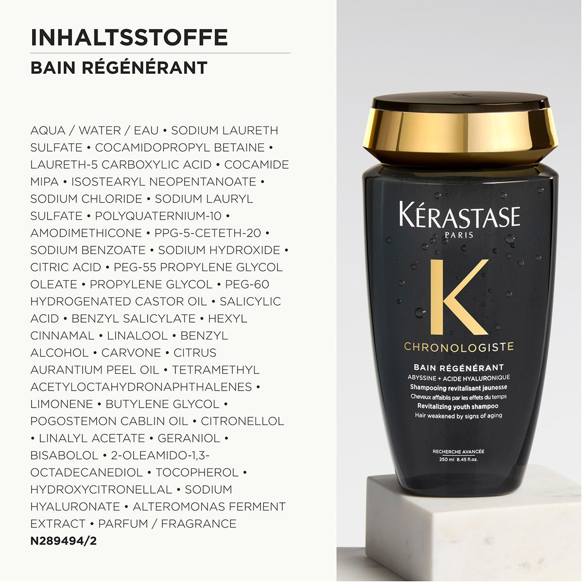 Kérastase Chronologiste Bain Régénérant 250 ml - 10