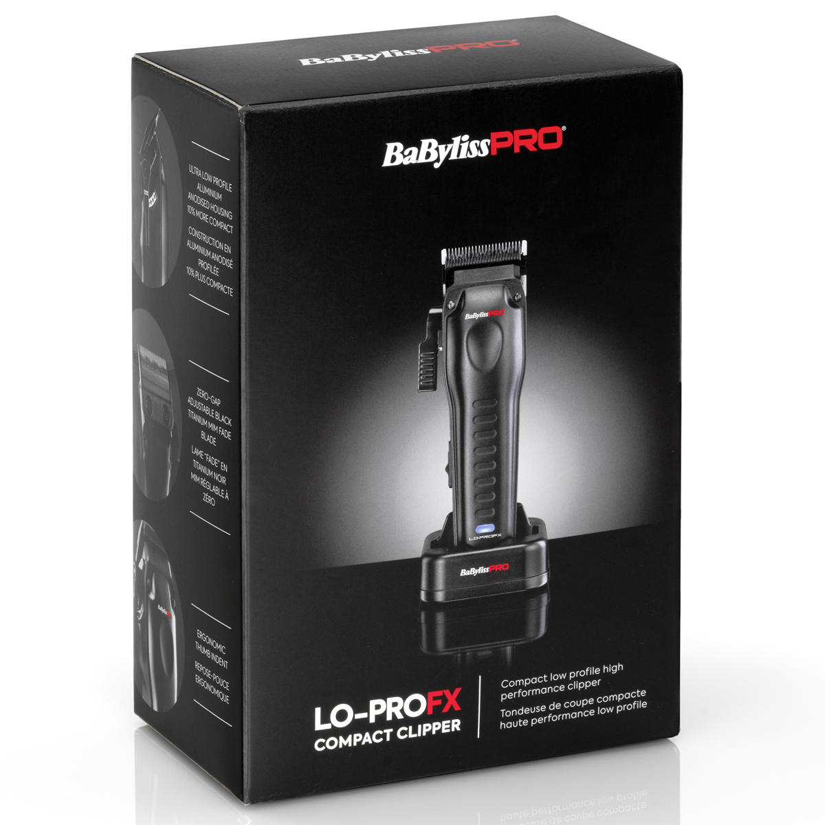 BaByliss PRO Compact LO-PRO FX Clipper FX820E black - 10