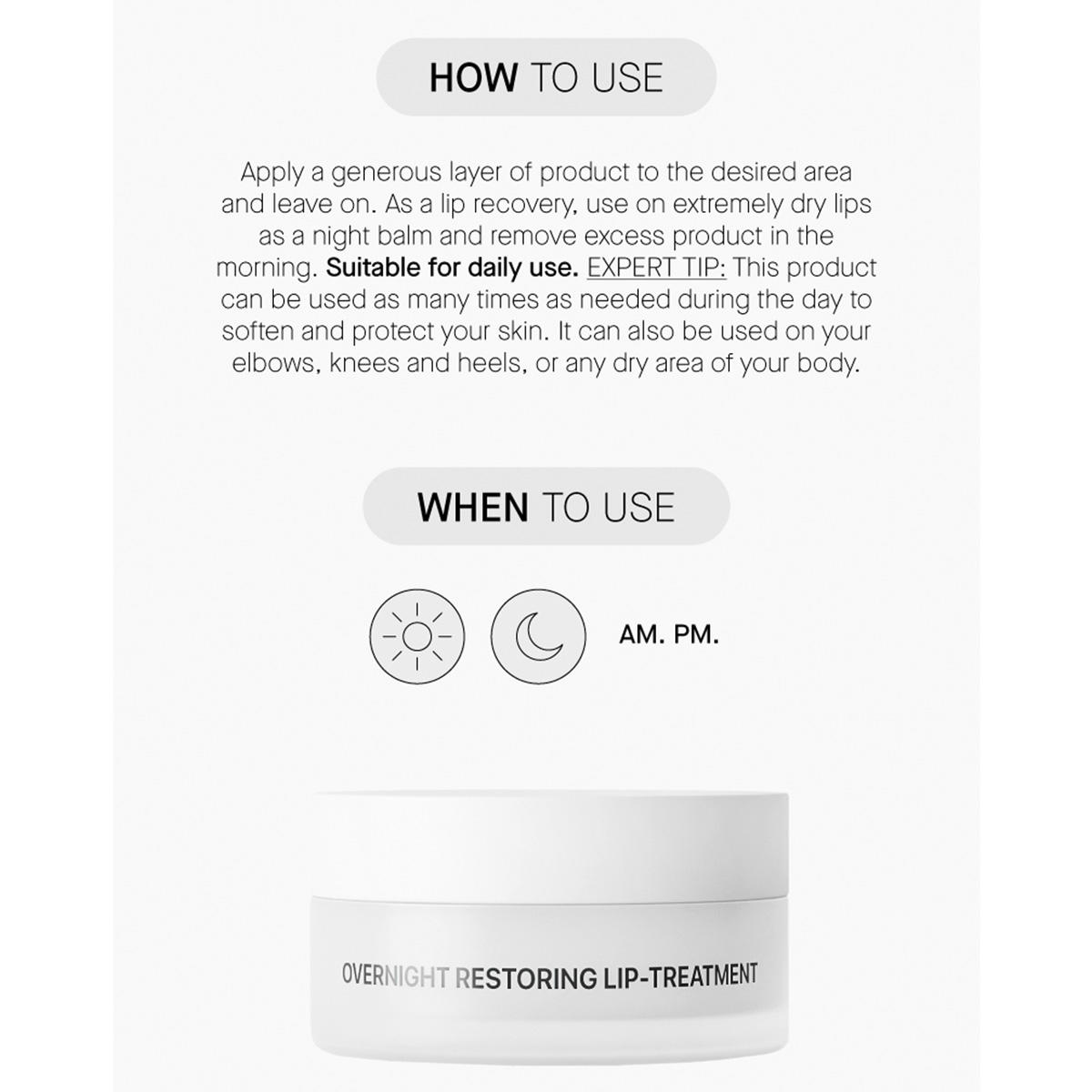 Transparent Lab Overnight Restoring Lip-Treatment 15 ml - 10