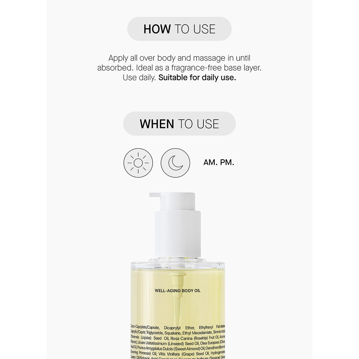 Transparent Lab Well Aging Body Oil 200 ml - 10