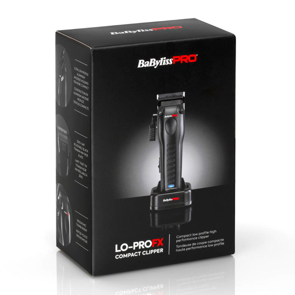 BaByliss PRO Compact LO-PRO FX Clipper FX820E black - 11