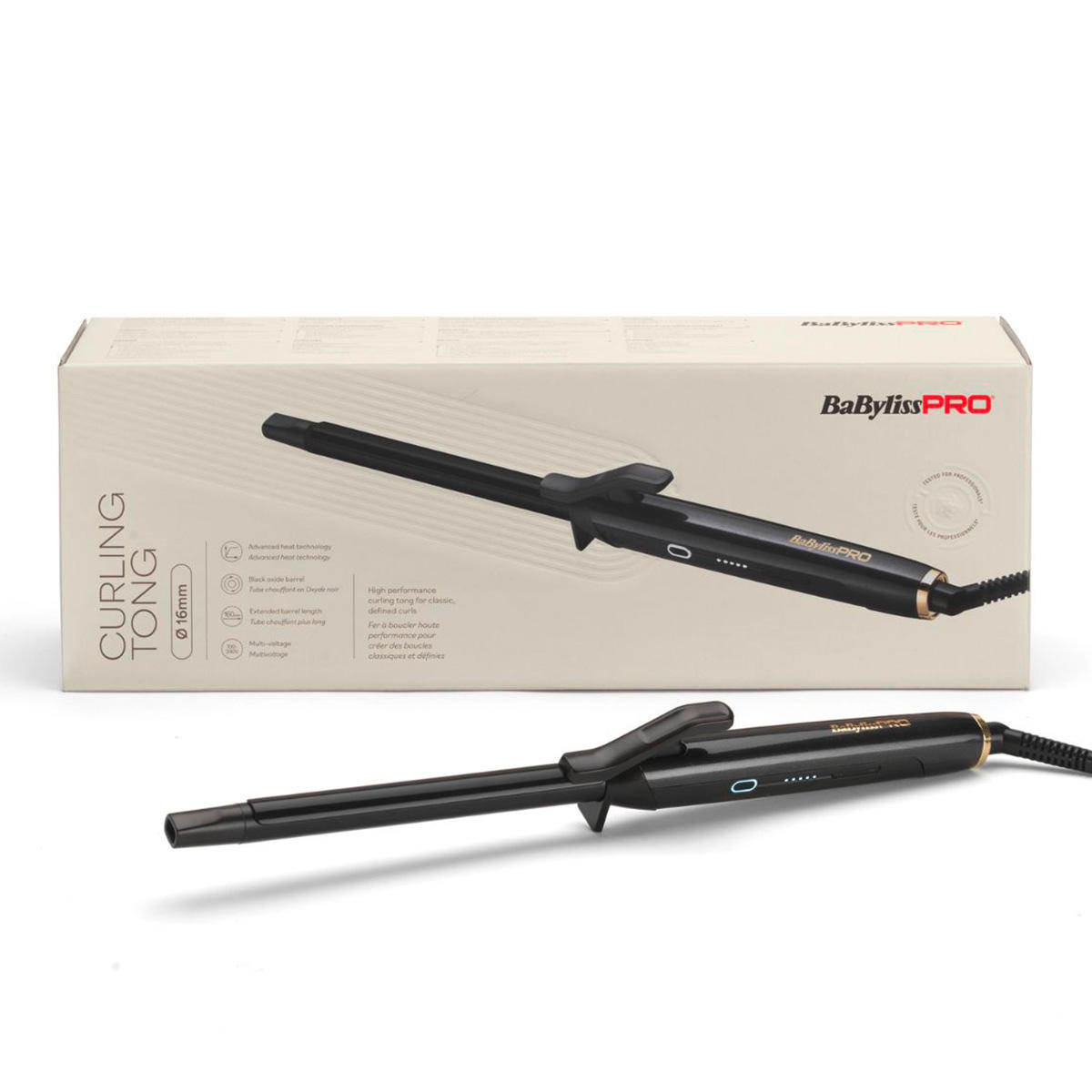 BaByliss PRO Fer à friser haute performance 16 mm avec pince  - 11