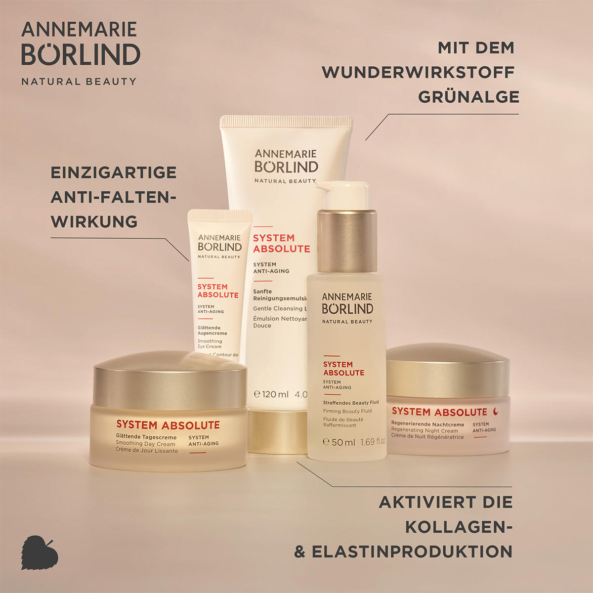 ANNEMARIE BÖRLIND SYSTEM ABSOLUTE SYSTEM ANTI-AGING Glättende Tagescreme 50 ml - 12