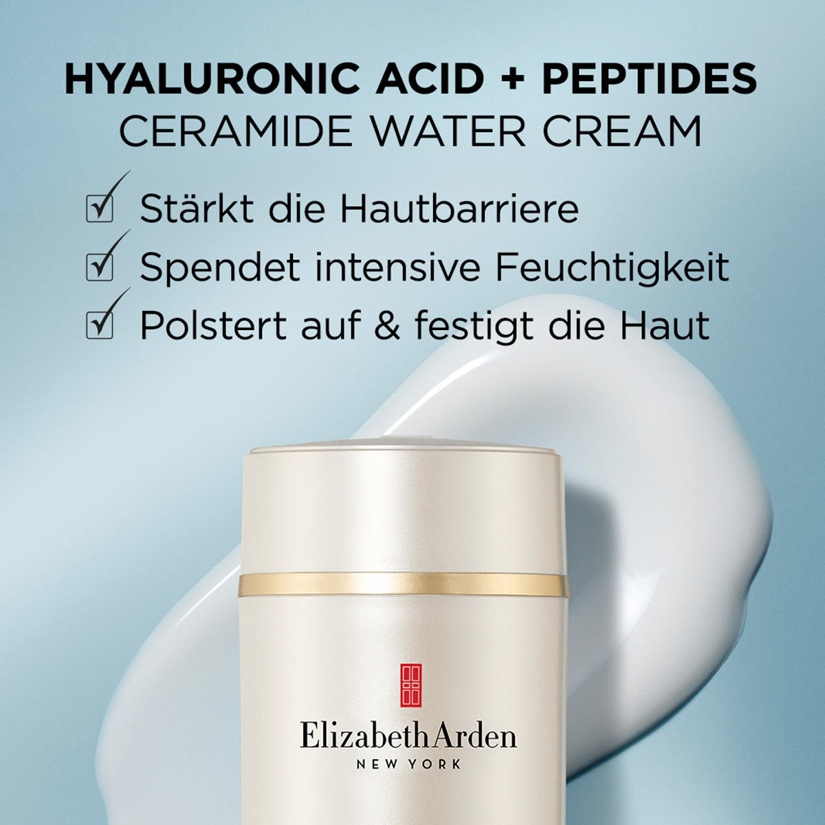Elizabeth Arden CERAMIDE Hyaluronic Acid Ceramide Peptides Water Cream 50 ml - 12
