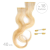 Balmain Tape Extensions + Clip-Strip 40 cm 10A Extra Super Light Ash Blonde - 2