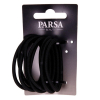 PARSA Hair ties large Black, 9 pieces - 2