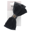 PARSA Beauty Patentspange mit Schleife Schwarz  - 2