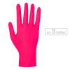 Meditrade Nitril Magenta Handschuhe  - 2