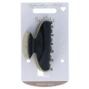 Solida Pince à cheveux noir/beige grand shiny  - 2